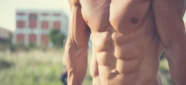 Man abs